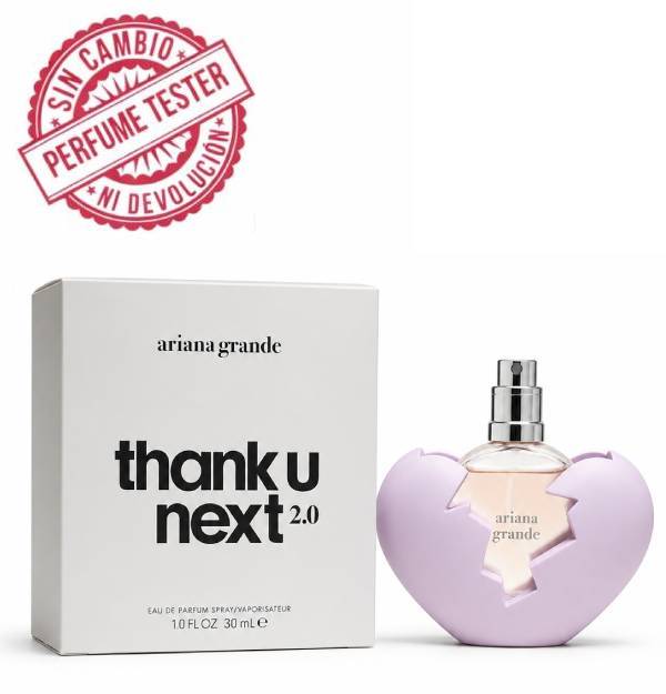 Ariana Grande Thank U Next 2.0 EDP 30 ML Tester Sin Tapa (M)