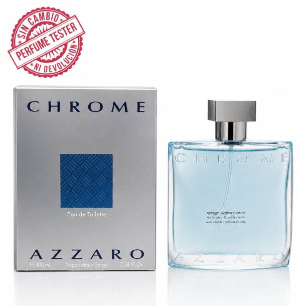 Azzaro Chrome EDT 100 ML Tester (H)