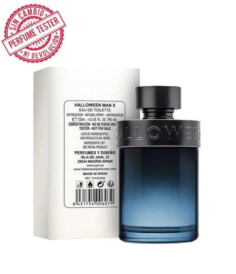 JDP Halloween X Man EDT 125 ML Tester (H)