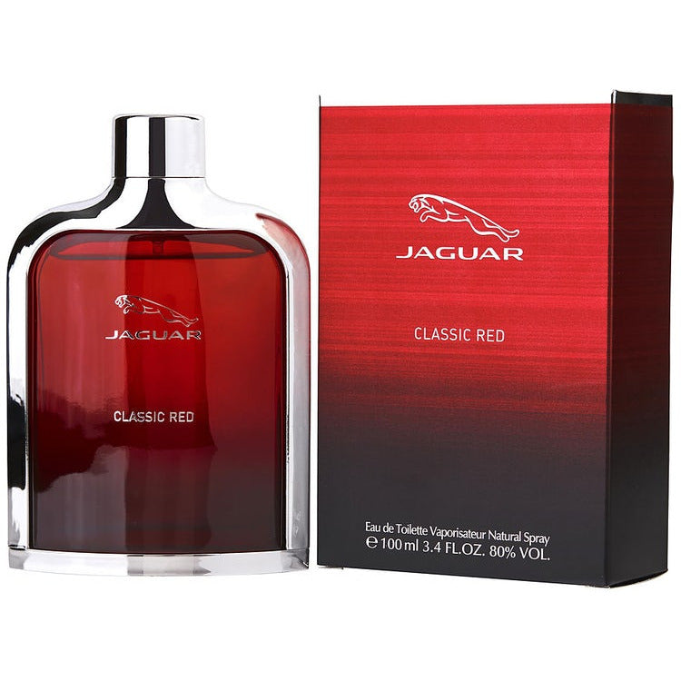 perfume jaguar classic red hombre
