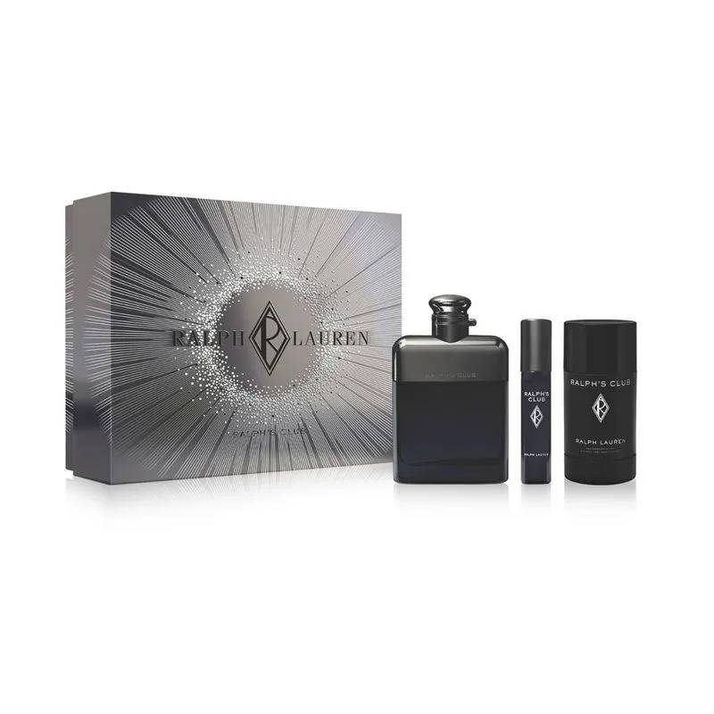 Ralph Lauren Set Ralph's Club EDP 100 ML + EDP 10 ML + DEO 75 ML (H)