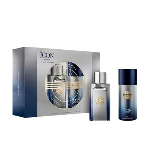 Antonio-Banderas-Estuche-The-Icon-Elixir-EDP-100ML-DEO-150ML