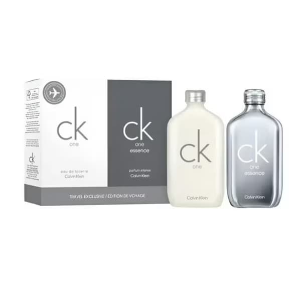 Calvin Klein Set CK One EDT 50 ML + CK One Essence Parfum Intense 50 ML (U)