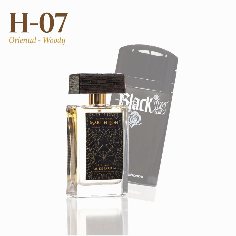 Martin Lion H07 - Inspiracion Rabanne Black XS - EDP 50 ML Tester