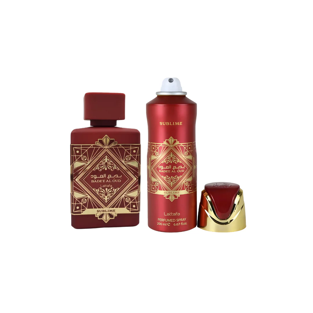 Lattafa-Badee-Al-Oud-Sublime-Set-EDP-100ML-Perfumed-Spray-200ML-Unisex