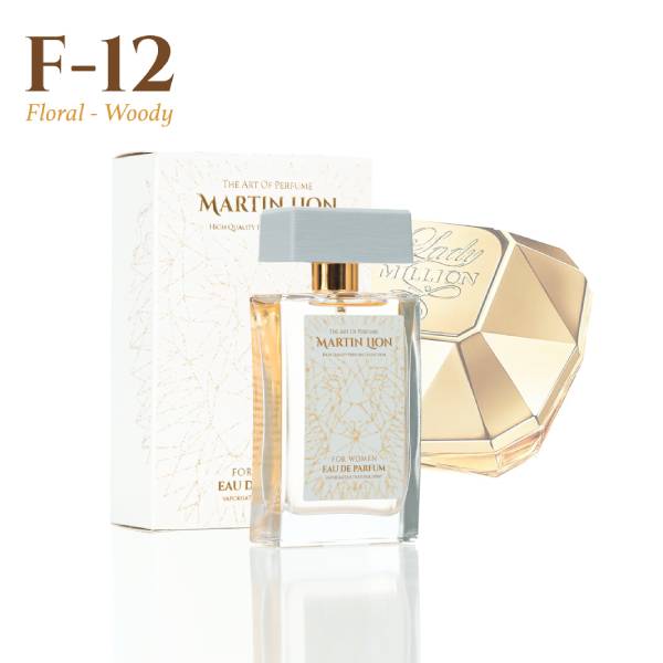 Martin Lion F12 - Inspiracion Rabanne Lady Million - EDP 50 ML (M)