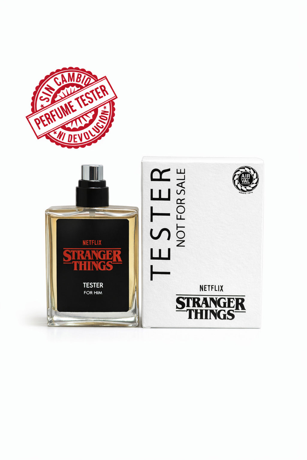 Netflix Stranger Things EDT 50 ML Tester (U)