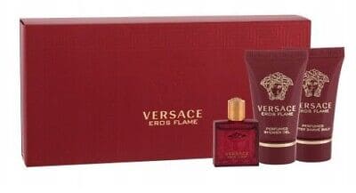 Versace-Estuche-Eros-Flame-Miniatura-EDP-5ml-Gel-de-ducha-25ml-After-Shave-25ml