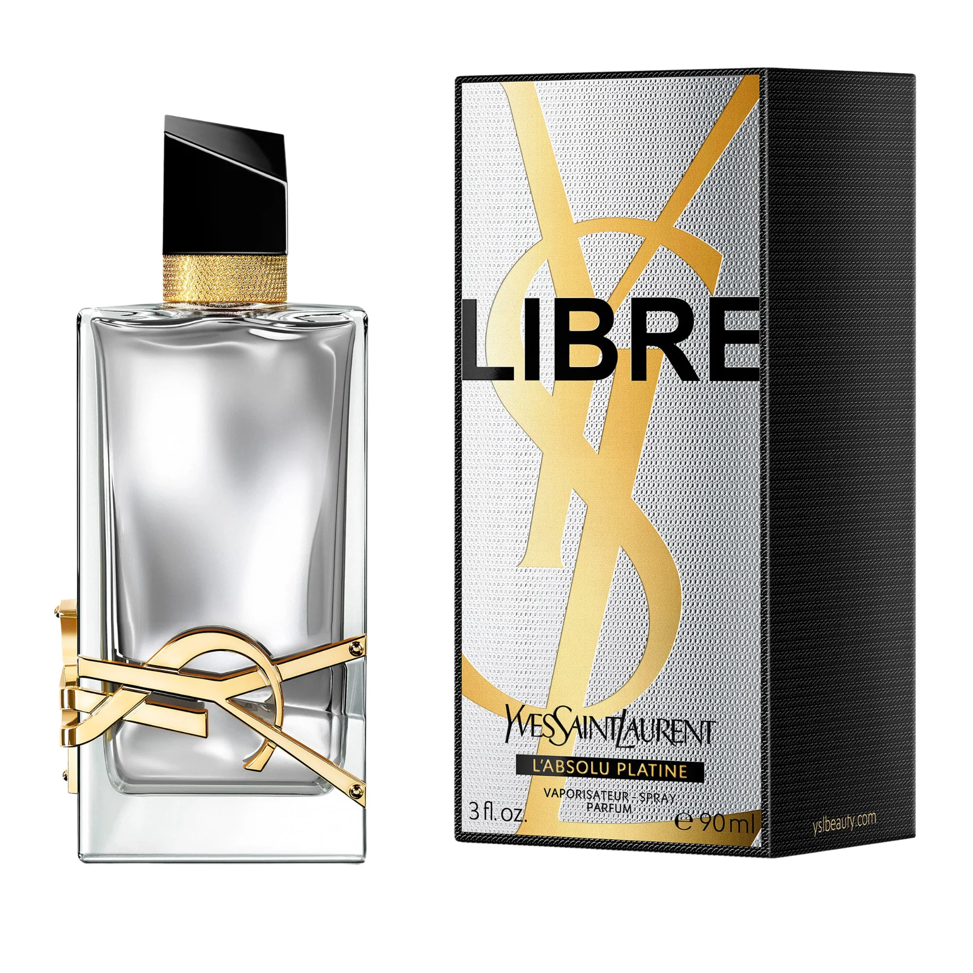 Yves-Saint-Laurent-Libre-L'absolu-Platine-Parfum-Tester-90ML-Mujer
